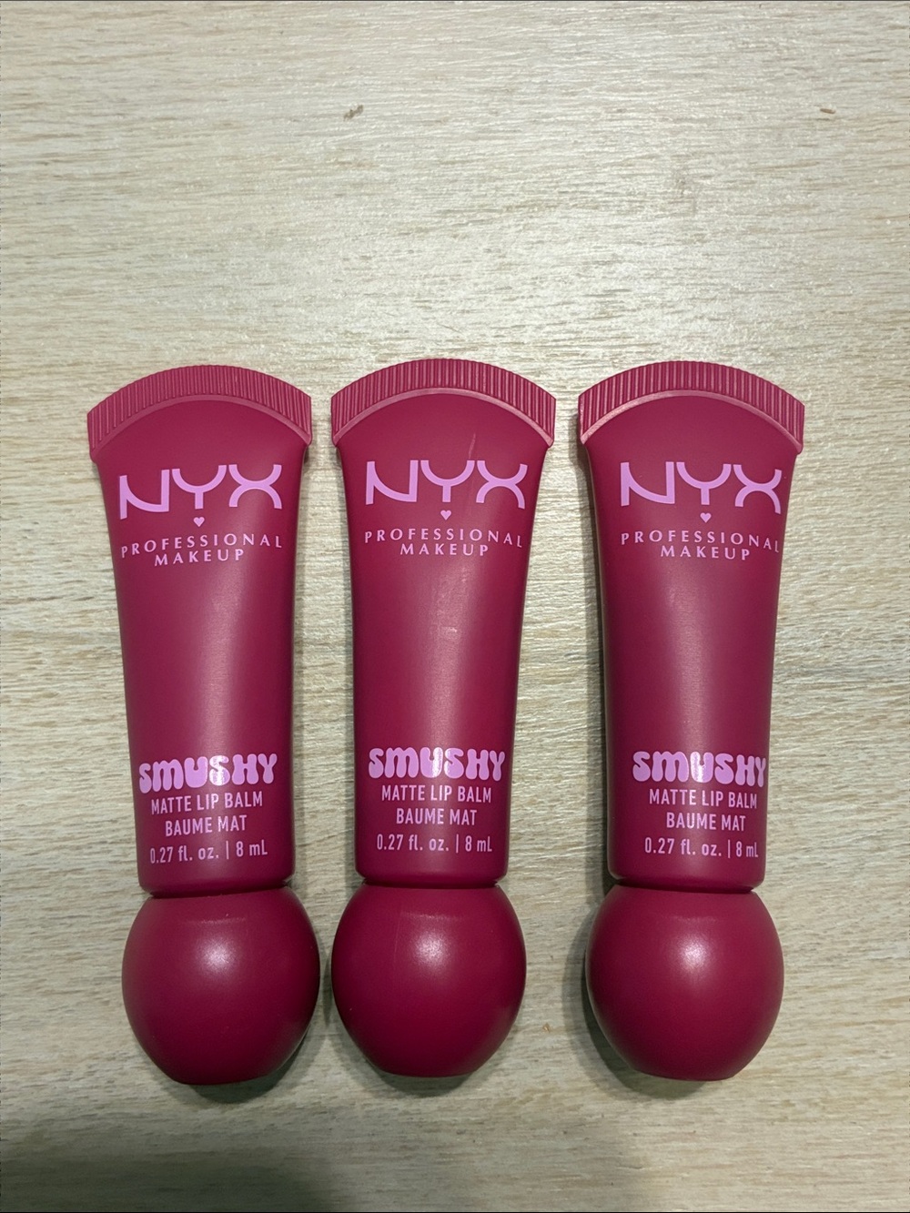 NYX Smushy Matte Lip Balm Trio - She’s Serving